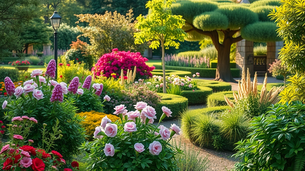 exquisite private garden rare plants year-round interest high-end garden design