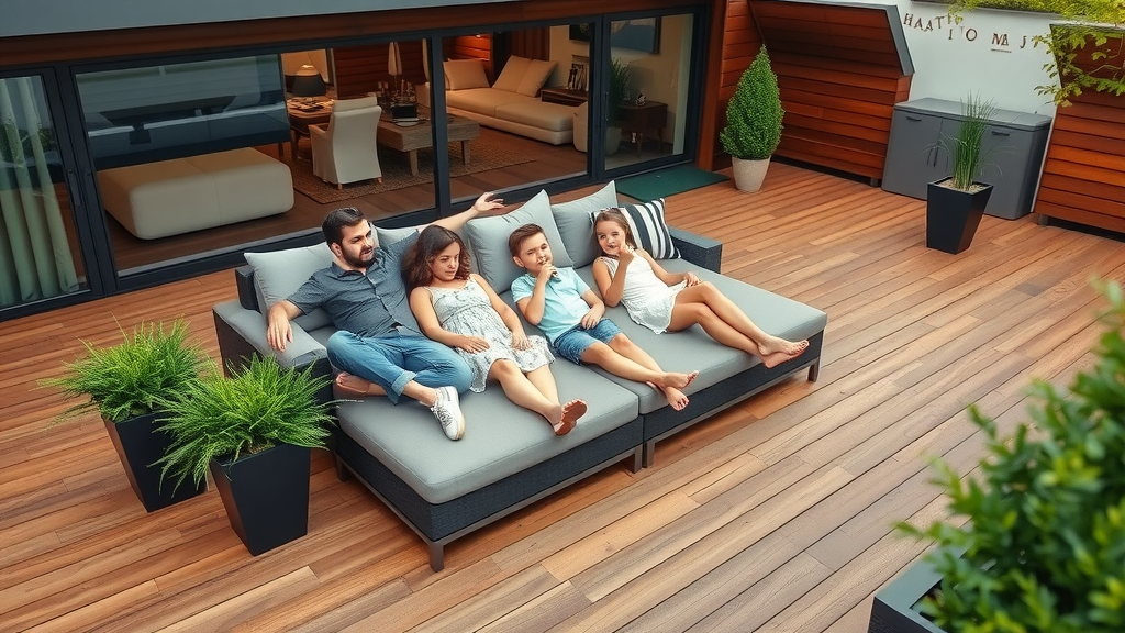 exotic hardwood composite decking luxury outdoor living space
